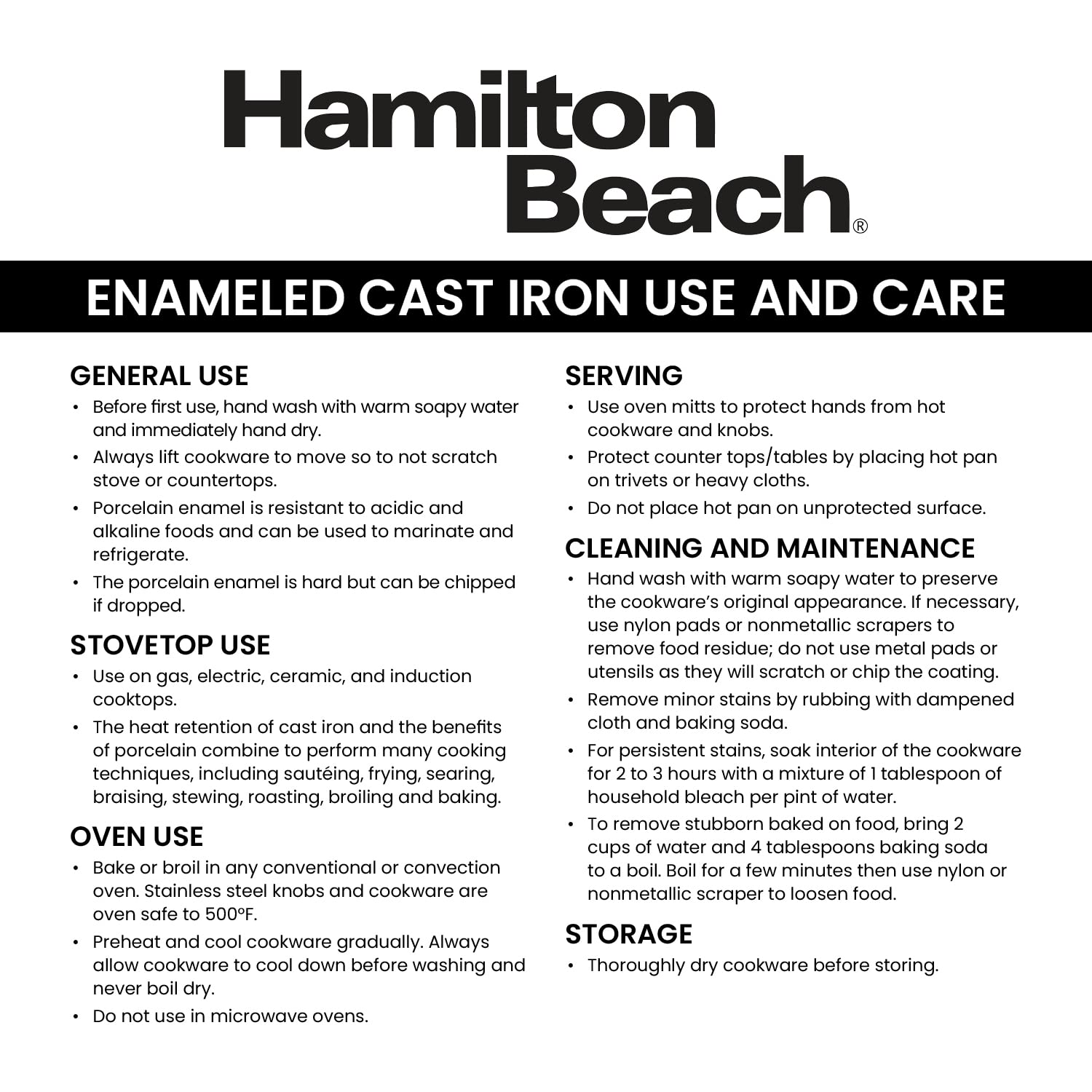 Hamilton Beach mango cómodo para manejo seguro