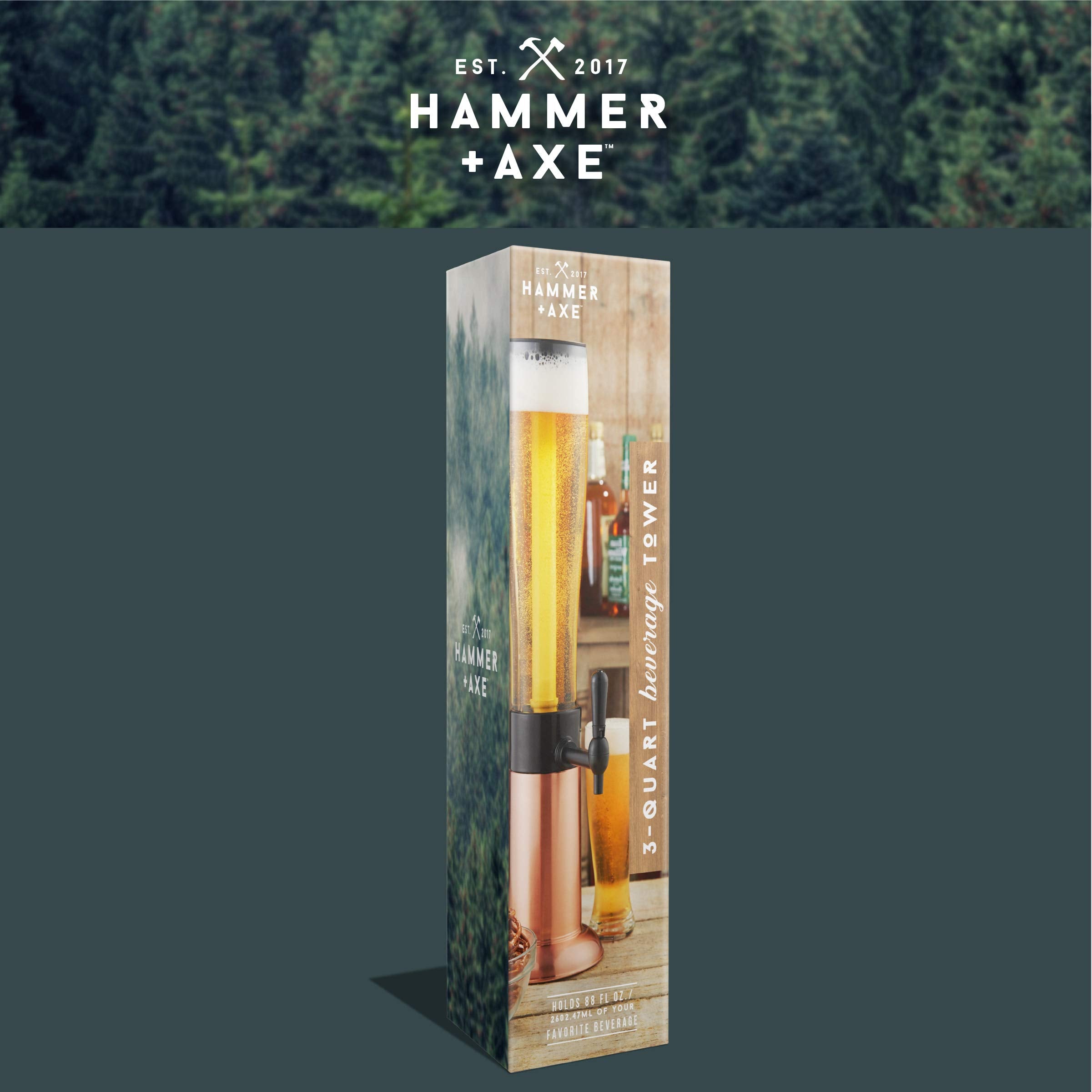 Hammer + Axe regalo ideal para amantes de la cerveza.