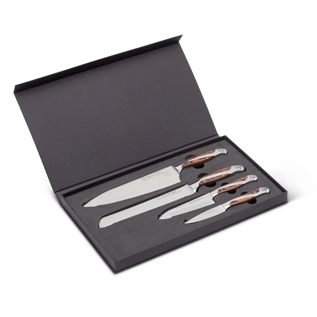 Hammer Stahl cuchillo chef de 8 pulgadas para cortes precisos en la cocina.