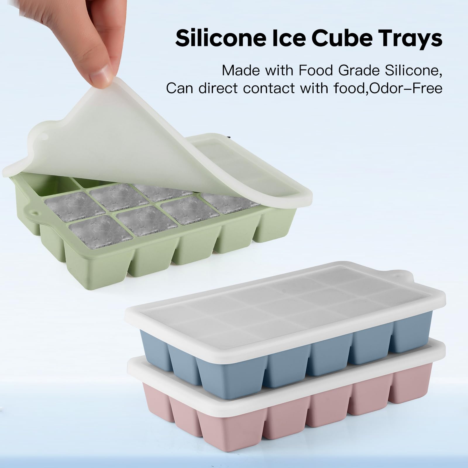 Sistema desmolde flexible de HANCELANT, cubos grandes sin esfuerzo.