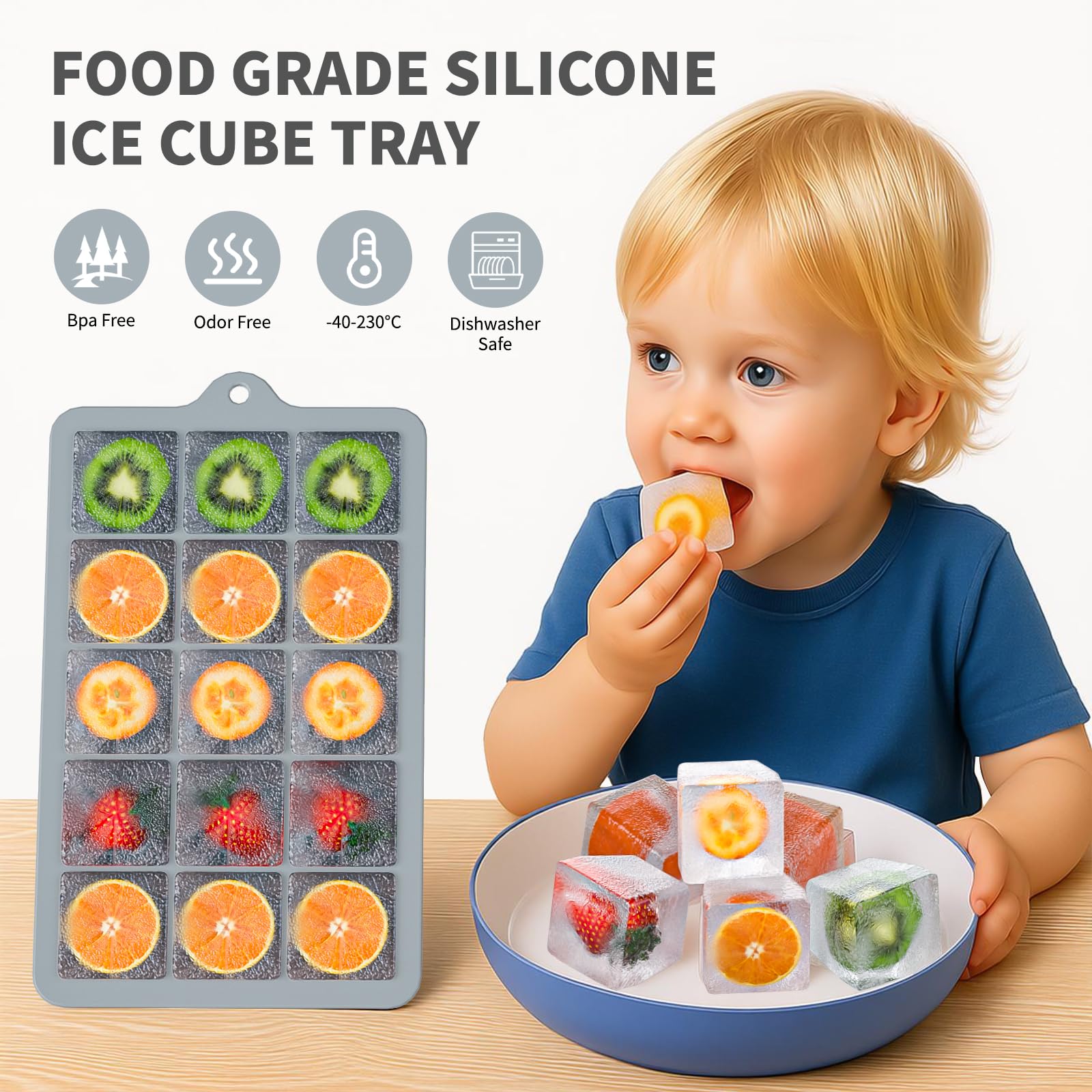 HANCELANT tapa de cierre mantiene el hielo fresco y sin olores.