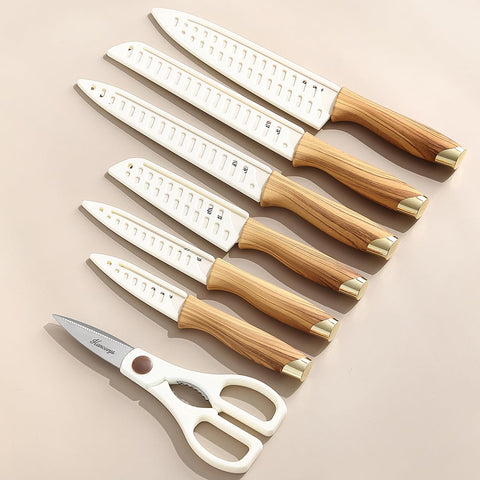 Cuchillo cocinero Hancorys de 8 pulgadas con filo afilado.
