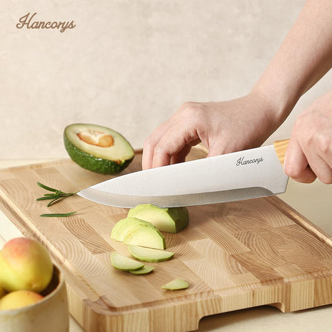 Cuchillo dentado Hancorys 5,5 pulgadas para pan y bollos.
