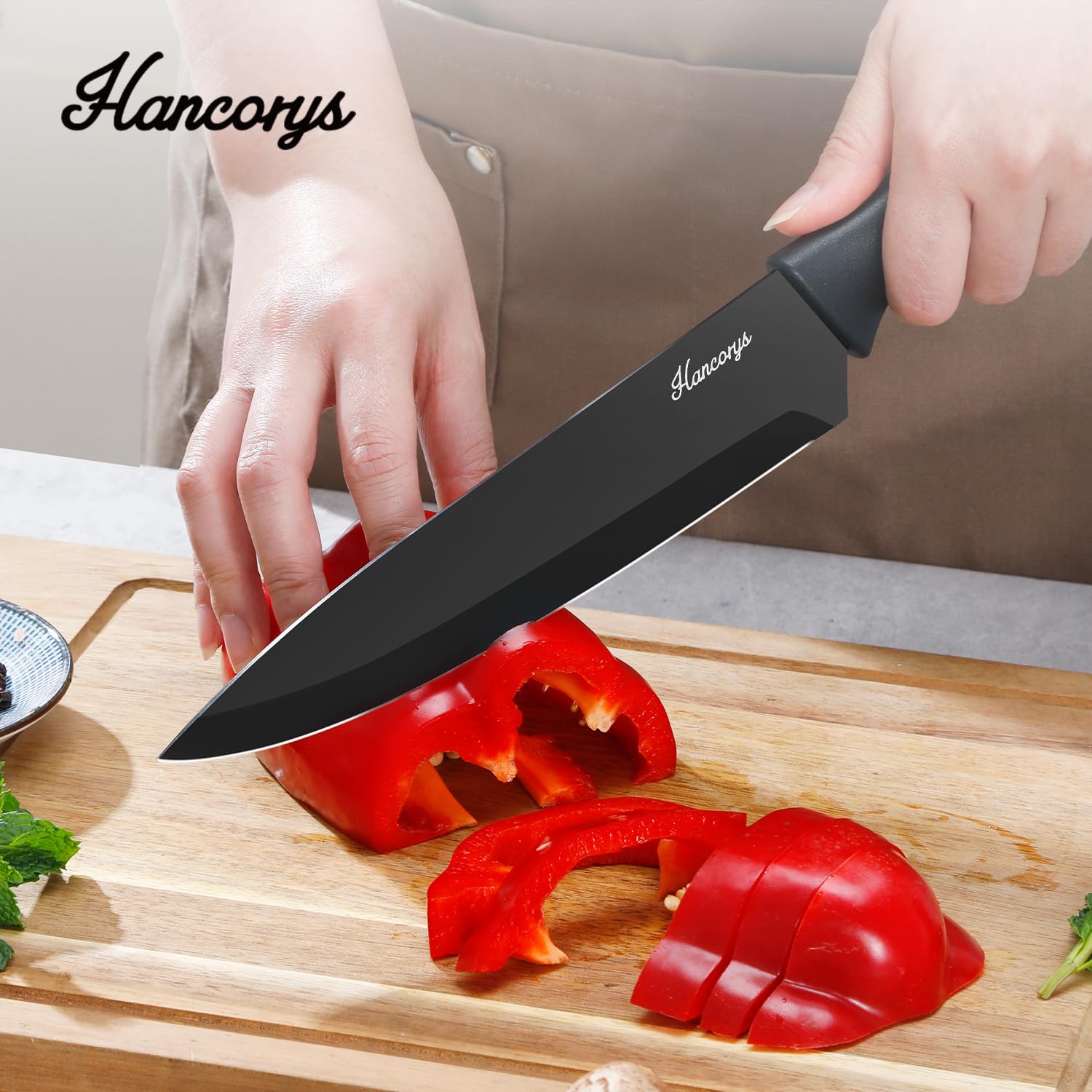 Cuchillo utilidad Hancorys de 5 pulgadas para tareas versátiles