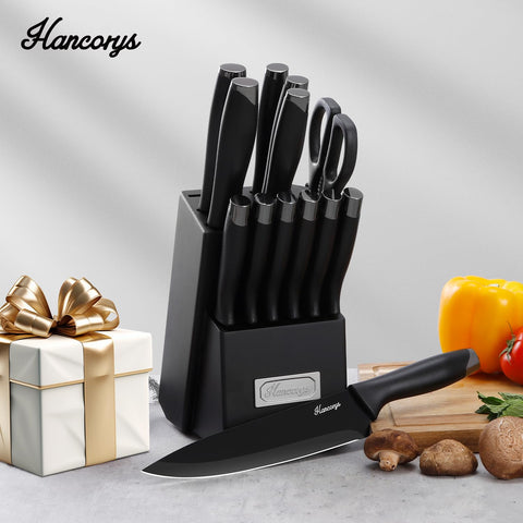 Juego de cuchillos filete Hancorys de 4.5 pulgadas para porciones uniformes