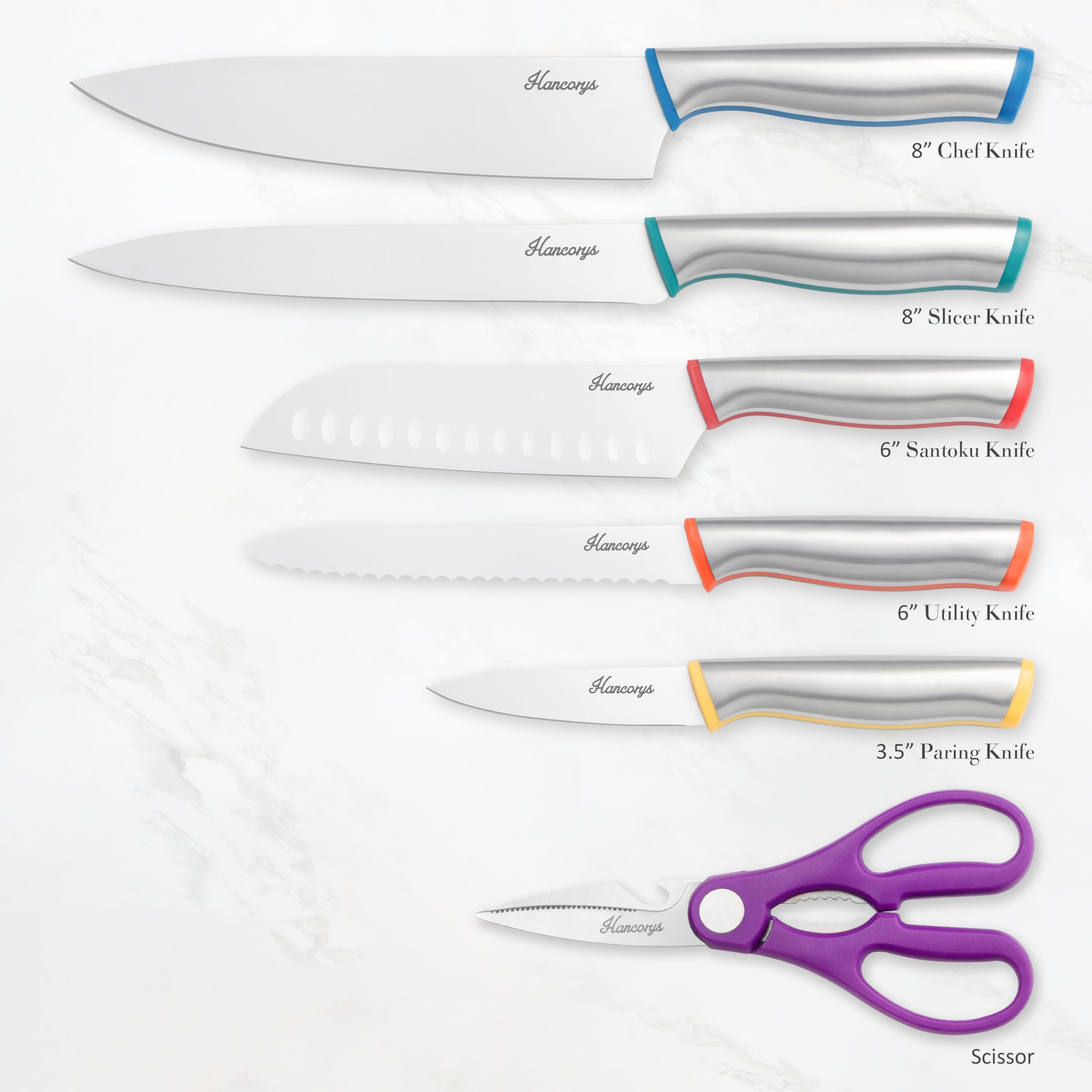 Hancorys Mango Ergonómico Diseño Equilibrado para control más cómodo.