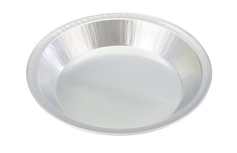 Handi-Foil pan de pie de 9 pulgadas liso, ideal para rellenos generosos.