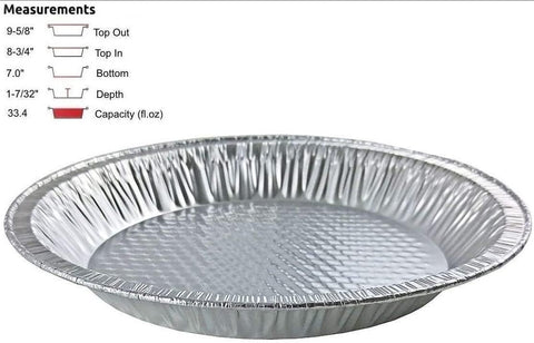 Handi-Foil 10 pulgadas tarta, top-in 8-3-4 para porciones precisas