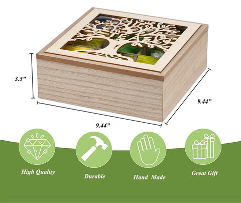 Handrong regalo ideal para amantes del té y la decoración del hogar.