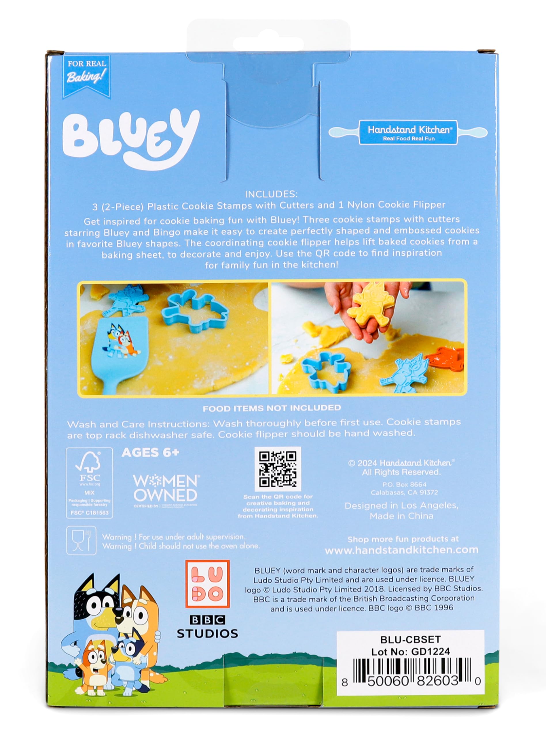 Caja de presentación Handstand Kitchen Bluey