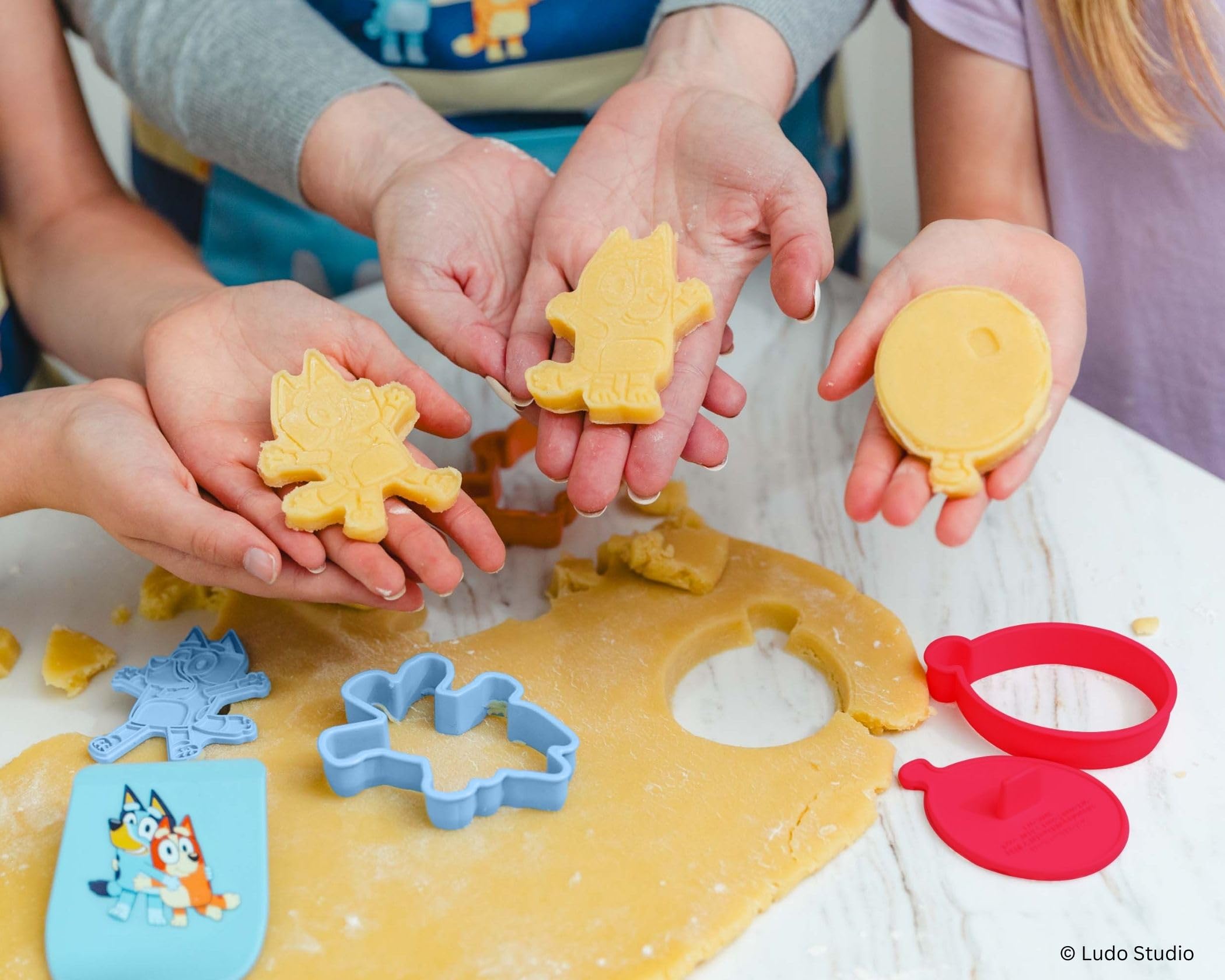 Handstand Kitchen Bluey: sello de galleta Bingo para decorar