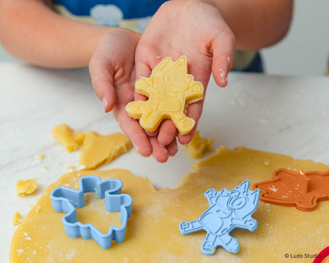 Código QR con recetas Handstand Kitchen Bluey