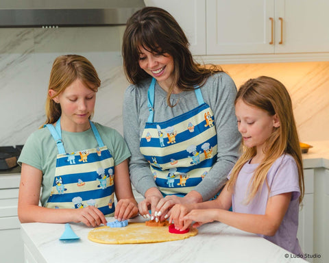 Espátula de nylon Handstand Kitchen para galletas Bluey