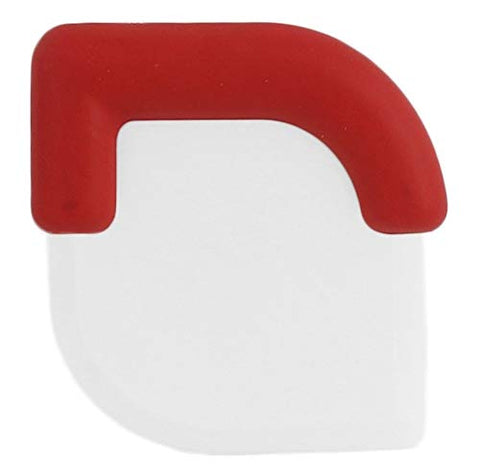 Raspador Handy Housewares, tamaño compacto, facilita la limpieza de ollas y sartenes.
