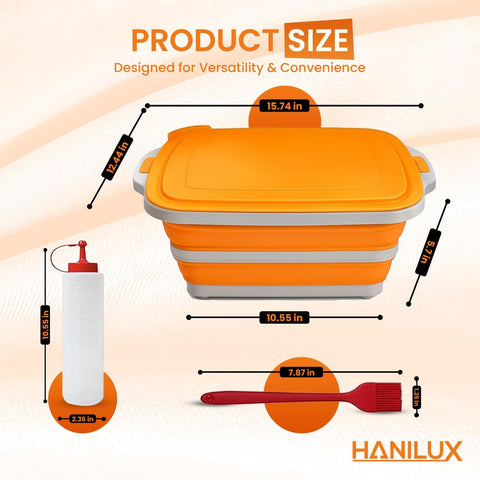 Botellas de salsa HANILUX para dosificar condimentos sin derrames.