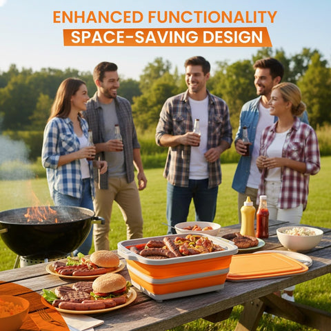 Kit de accesorios HANILUX para barbacoa, listo para picnic y camping.