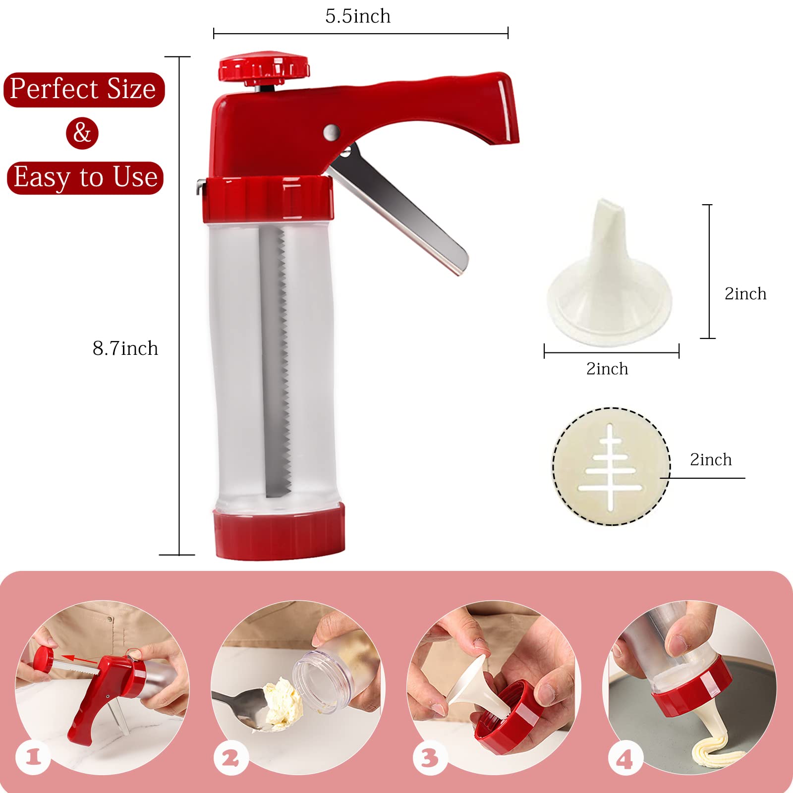 Hanmsen mango ergonómico para uso cómodo y preciso
