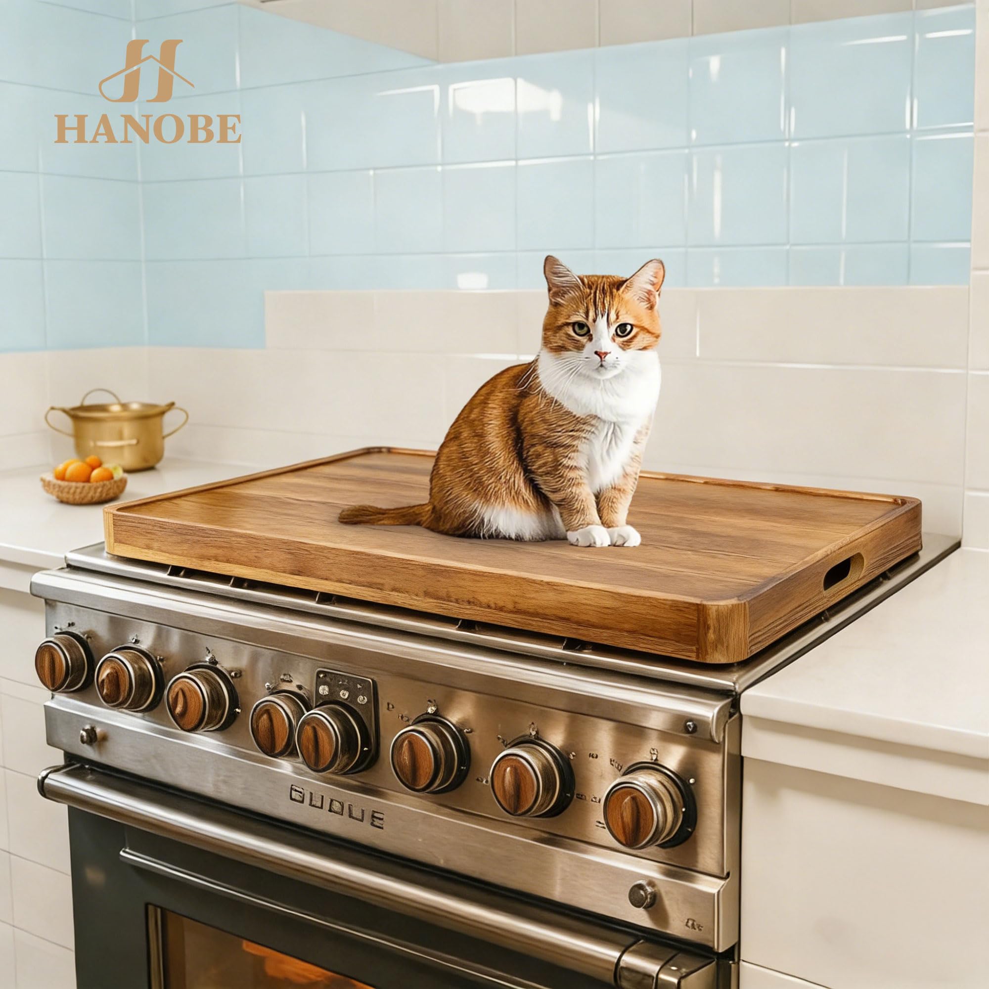 Hanobe solución práctica para ampliar área de preparación en la cocina