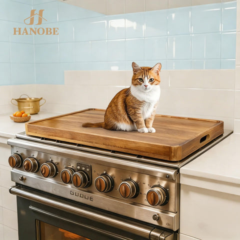 Hanobe solución práctica para ampliar área de preparación en la cocina