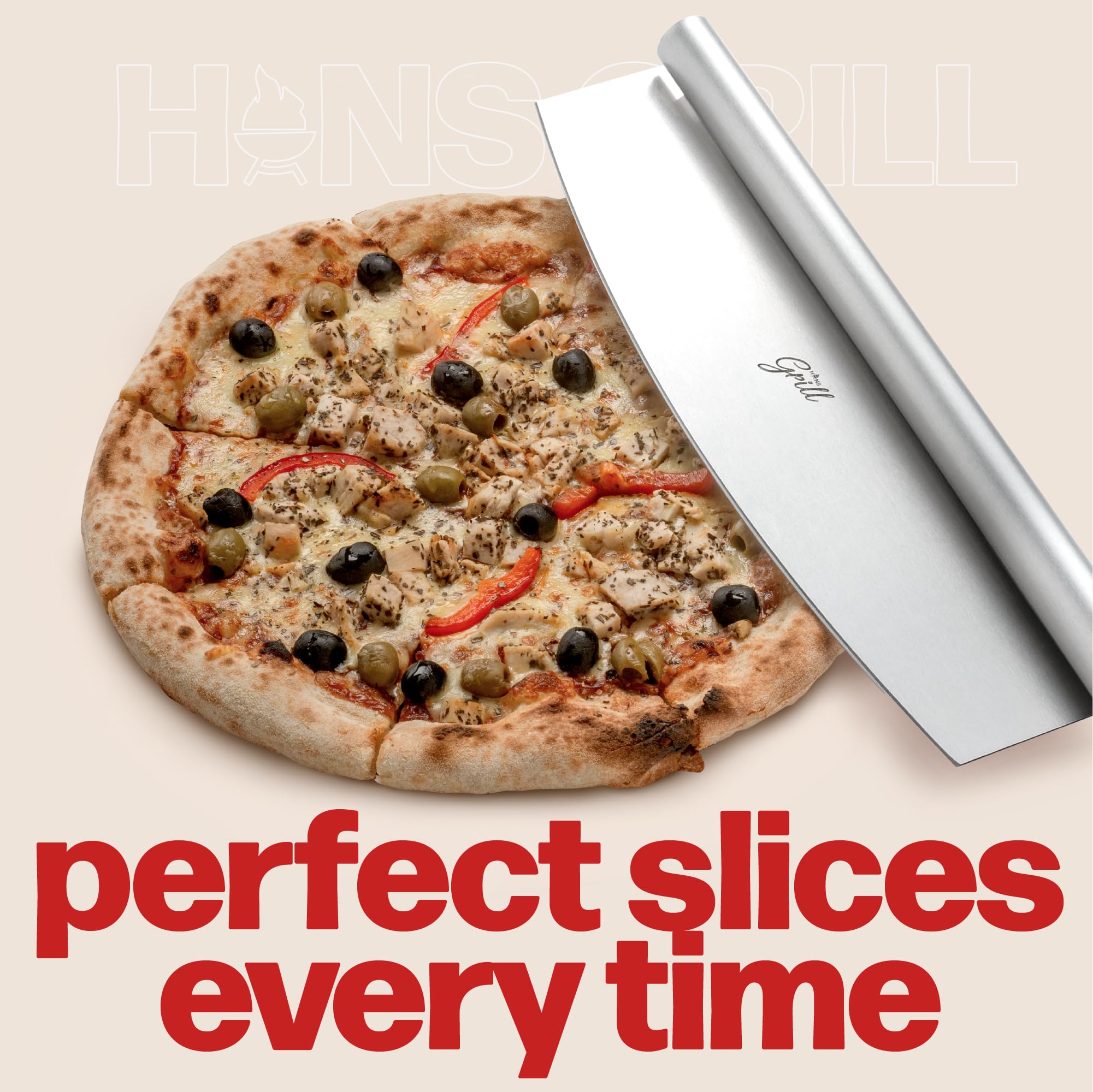 Hans Grill tapa de seguridad para almacenamiento seguro.