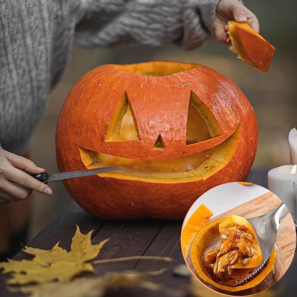 Haokithcun Alcance 9 Pulgadas Calabaza, llega a zonas profundas sin esfuerzo.