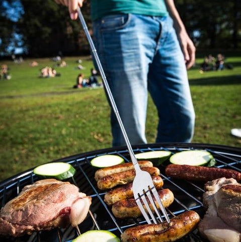 Haosie tenedor para exteriores: diseño práctico para barbacoas y campamento