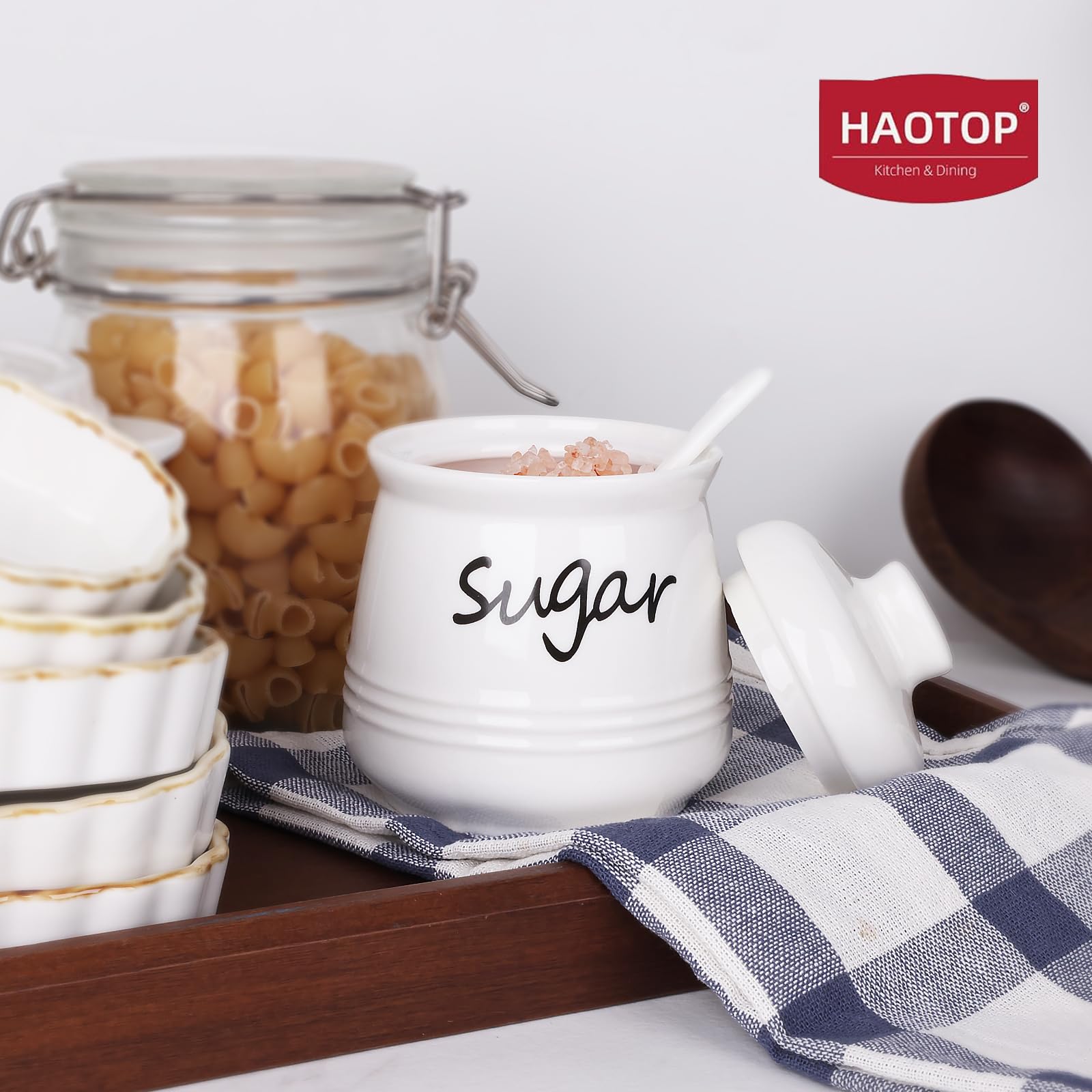 HAOTOP diseño limpio de cerámica para cocina en estilo moderno