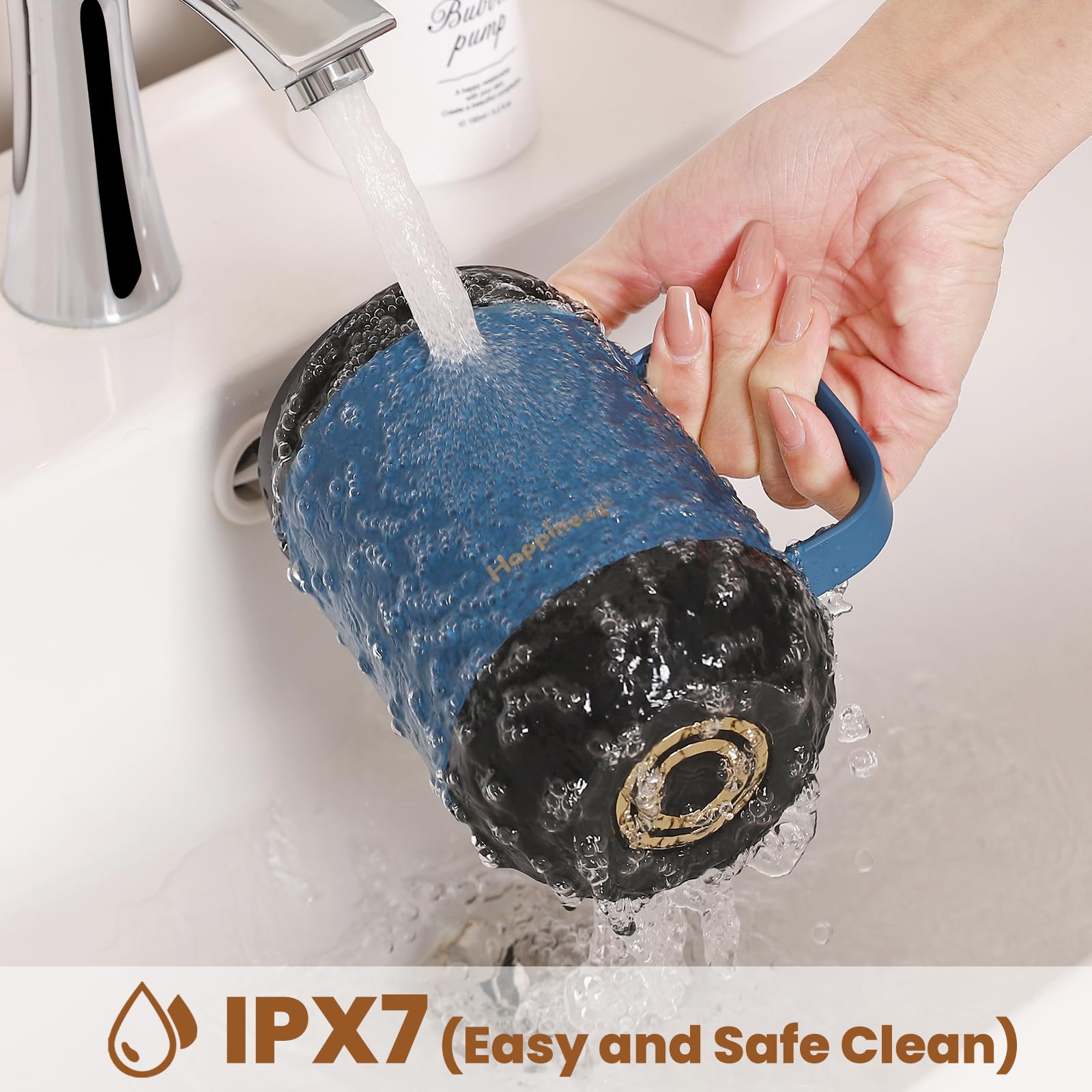 Recubrimiento antirayaduras Happiness facilita la limpieza y la durabilidad.