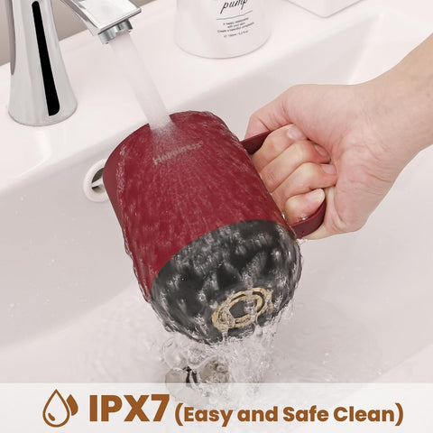 Superficie resistente al desgaste, fácil limpieza; IPX7.