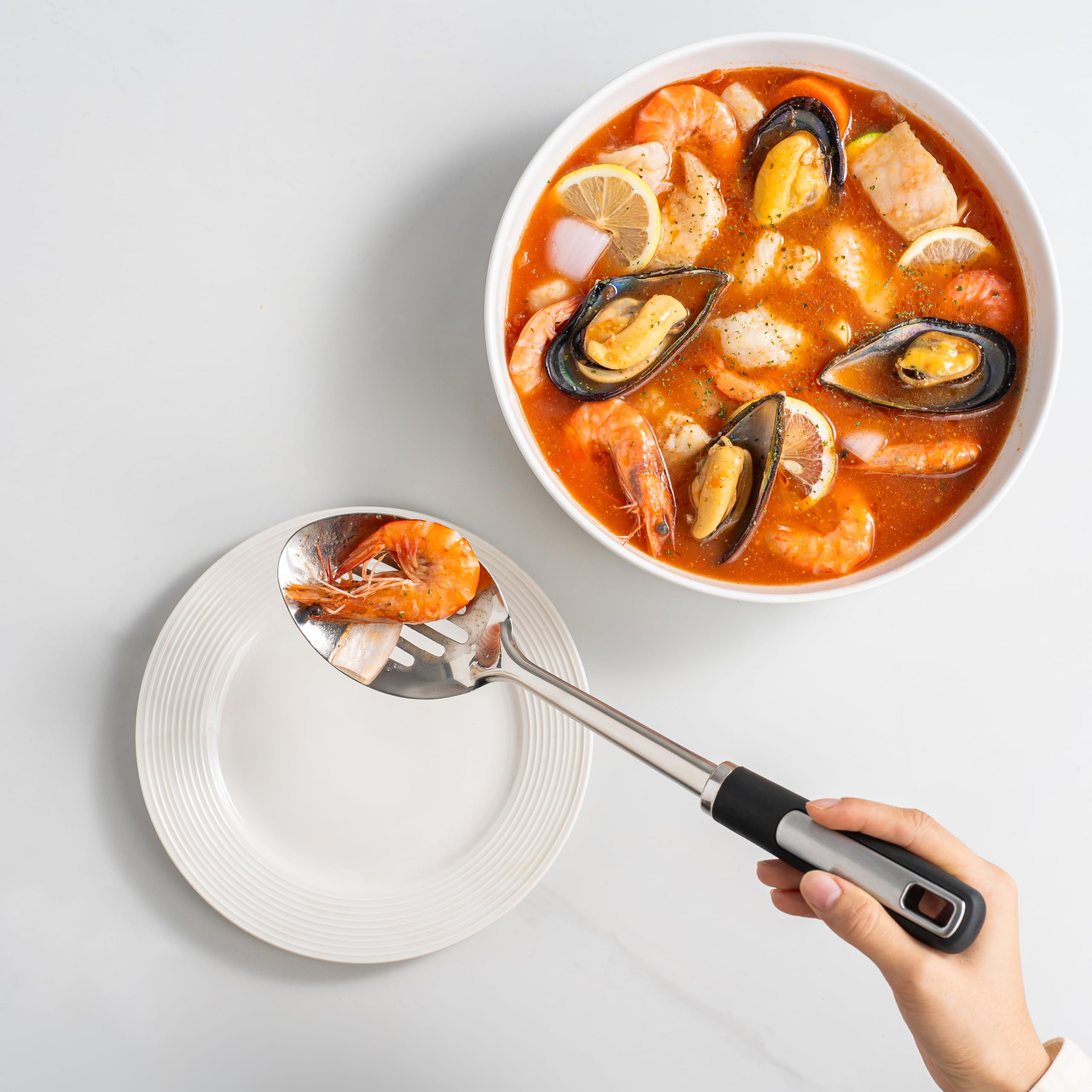 HAPPY KIT, diseño ergonómico con mango cómodo para cocinar.