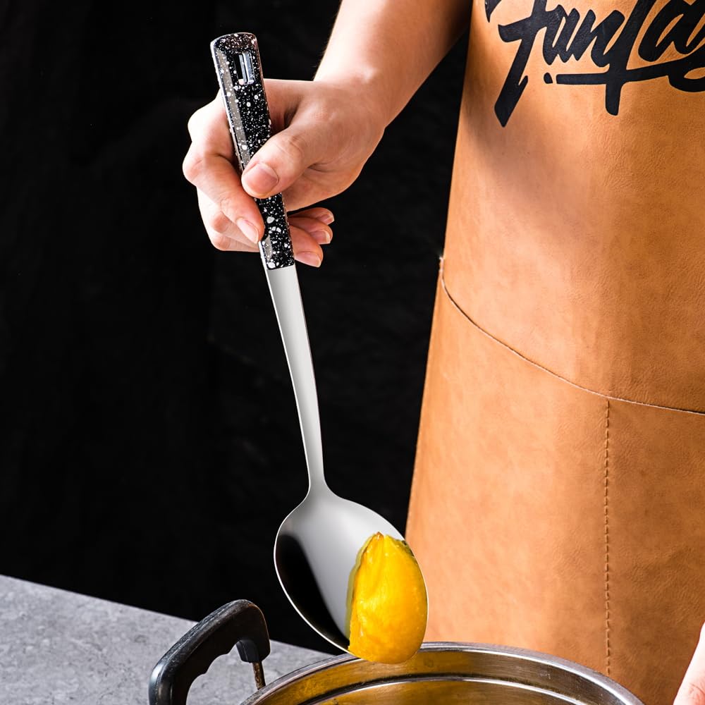 Mango de plástico antideslizante HAPPY KIT, agarre cómodo incluso con salsa.