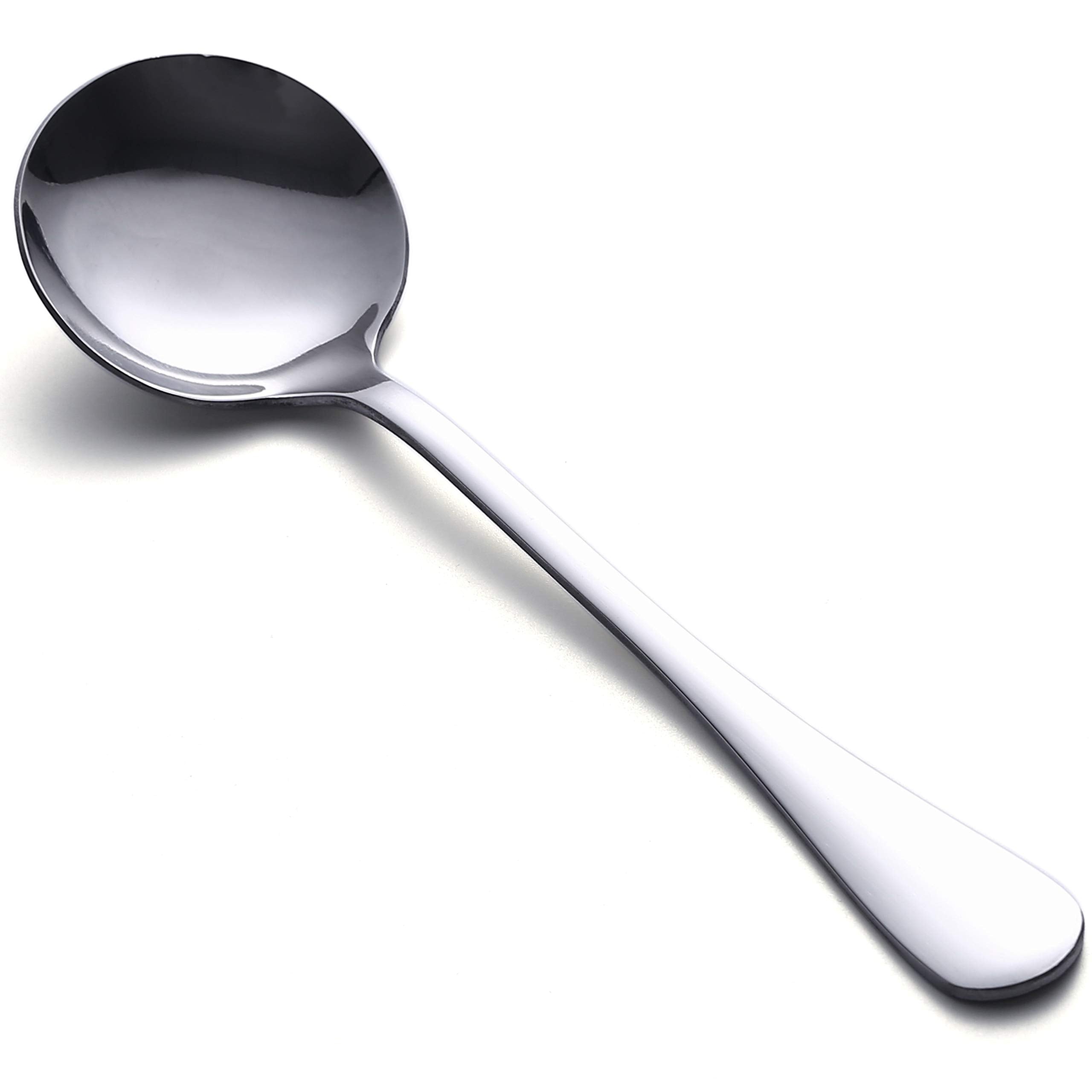 Cucharas HAPPY KIT, acero inoxidable premium, duraderas para sopa diaria.