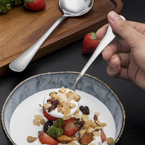 Cucharas HAPPY KIT, uso multifuncional para sopa, café o postres.