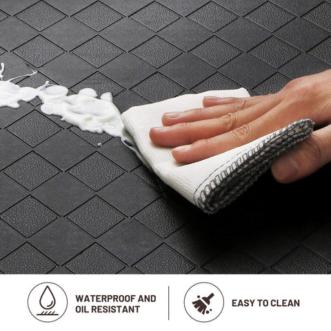 HappyTrends alfombra anti-fatiga amplia, cubre más área para movimientos amplios