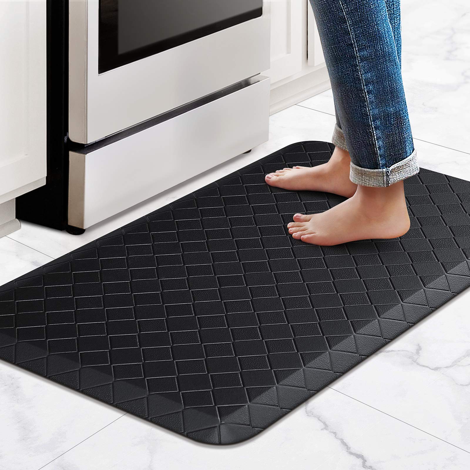 HappyTrends alfombra anti-fatiga para cocina, confort durante largas jornadas de pie