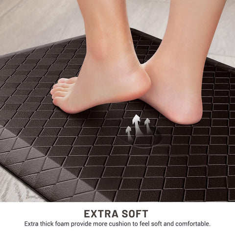 HappyTrends Alfombra impermeable: resiste agua y derrames para limpieza fácil.