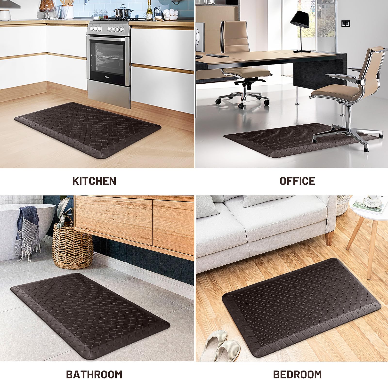 Confort ergonómico HappyTrends para pies cansados, ideal para jornadas largas.