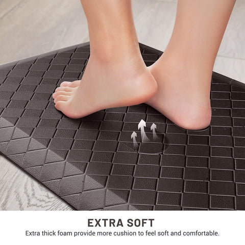Alfombra HappyTrends versátil para lavandería y oficina, soporte ergonómico en zonas de alto tránsito.