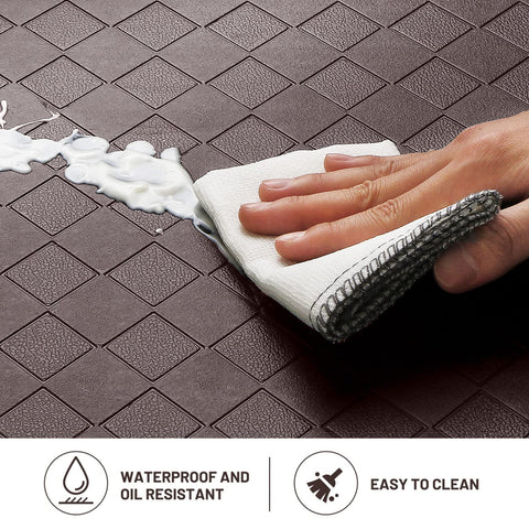 HappyTrends alfombra con textura de superficie premium para mayor tracción