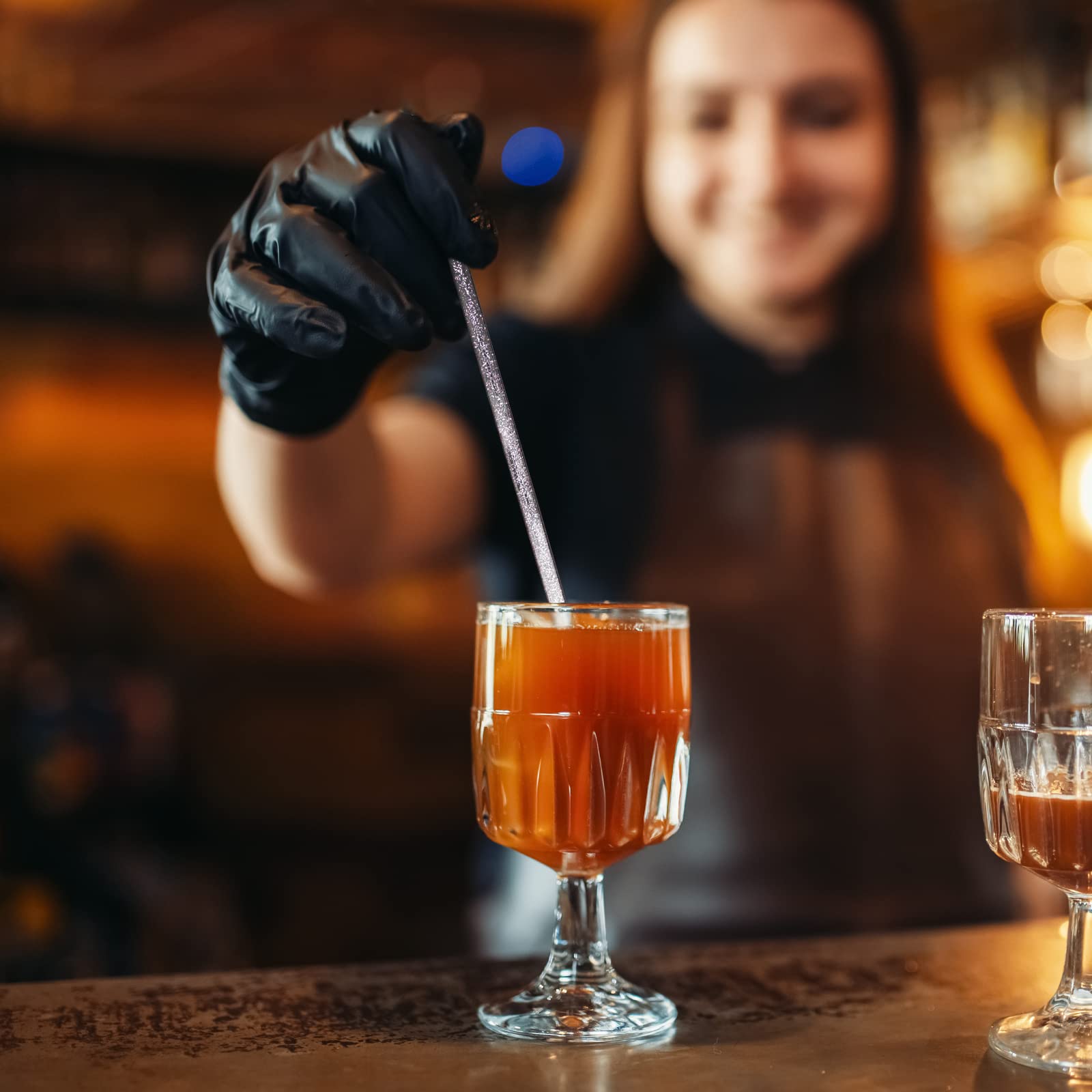hapray agitadores palos claros para bebidas, prácticos y desechables.