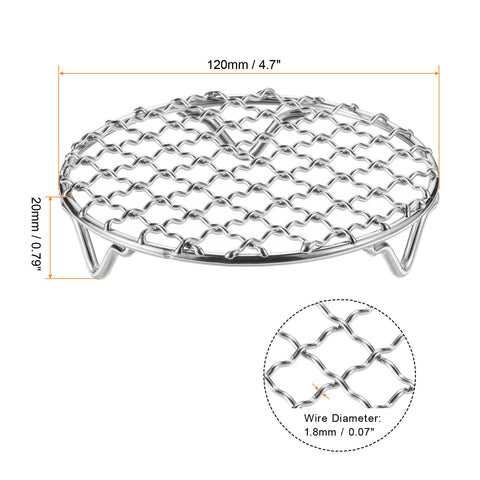 HARFINGTON rejilla con pies de 20 mm para estabilidad durante cocción