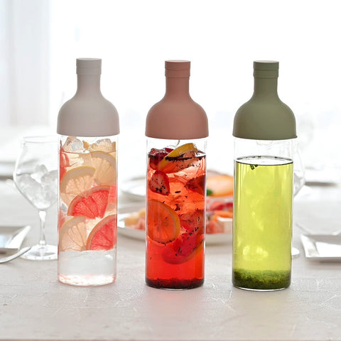 Uso práctico en casa o en la mesa para bebidas frías.