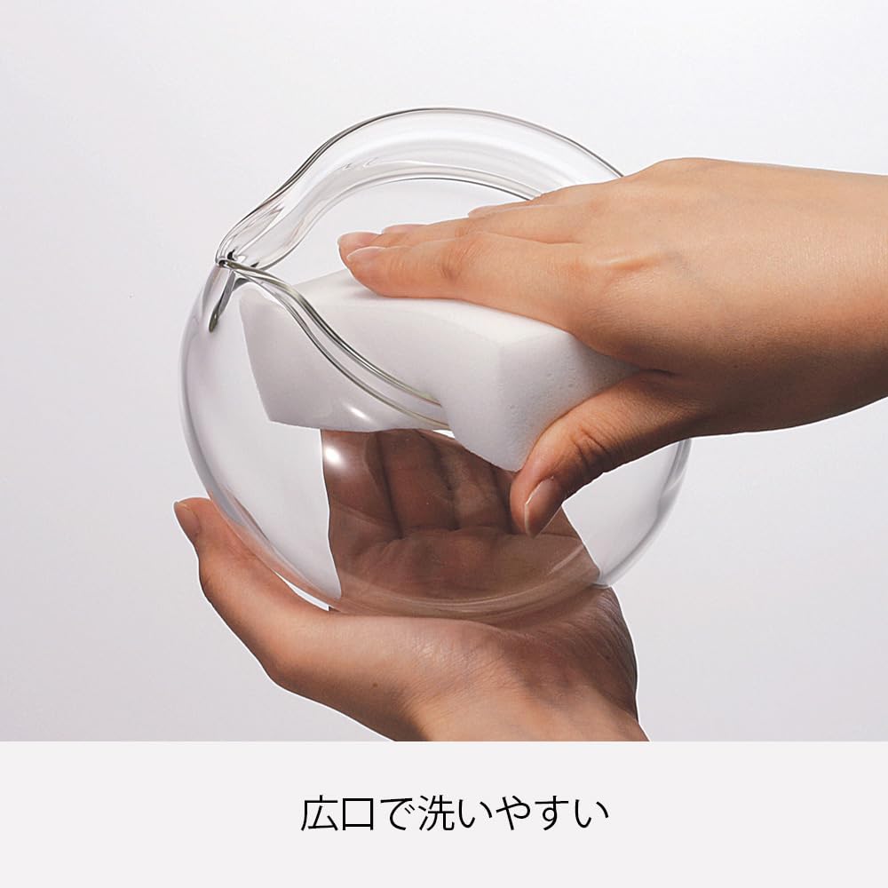 Hario ChaCha Kyusu Maru, capacidad de 450 ml para una o dos tazas.