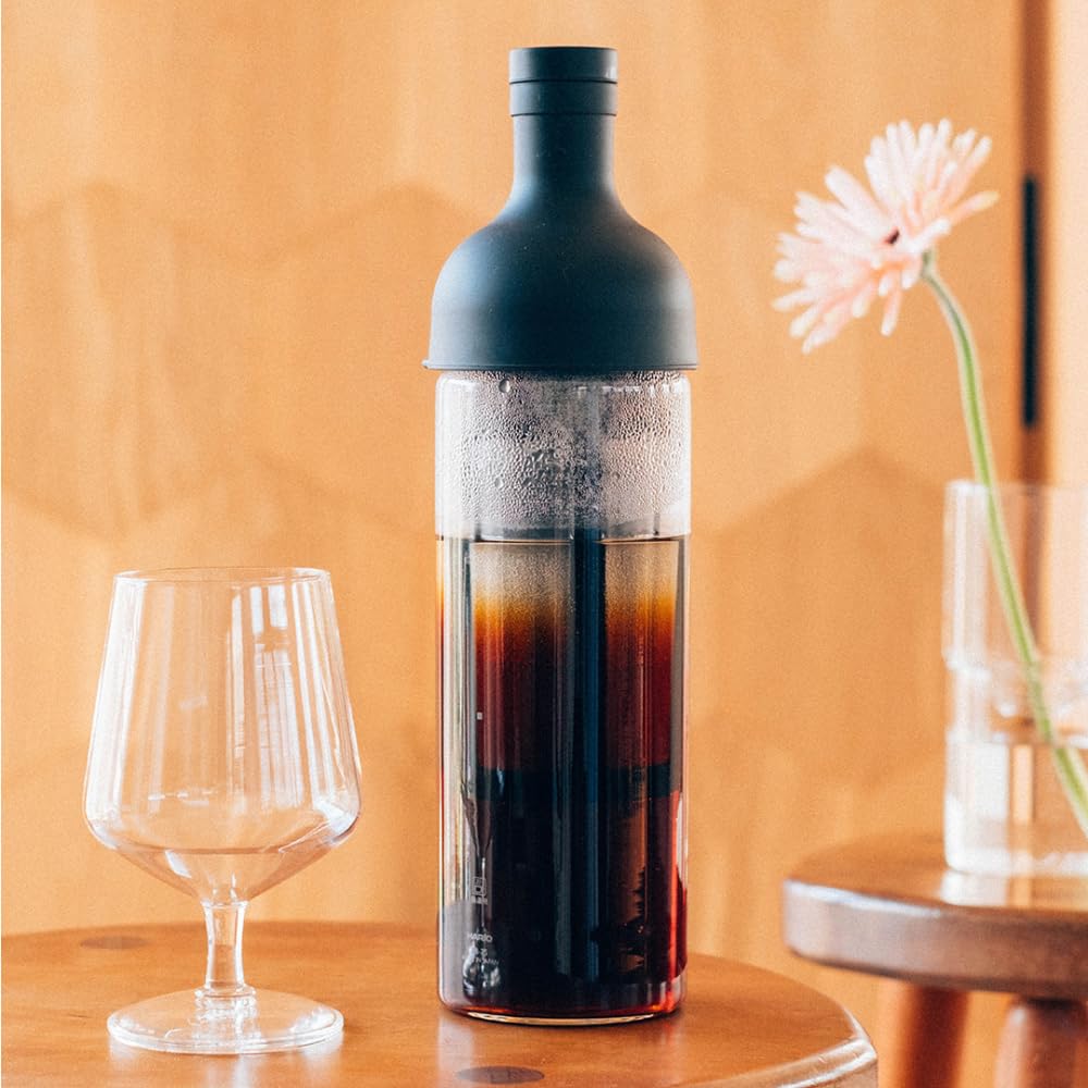 HARIO detalle del filtro removible para limpieza 650 ml negra