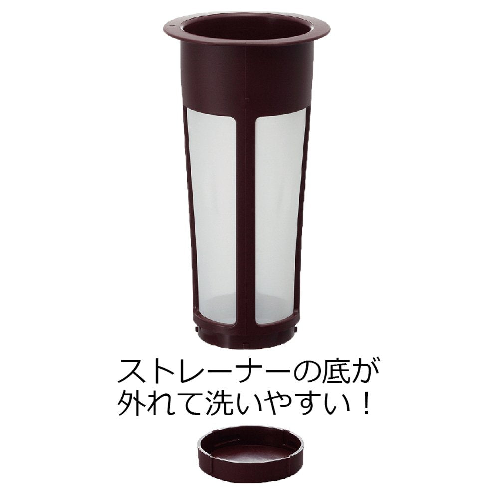 Jarra de cristal Hario Mizudashi, diseño japonés para verter con facilidad.