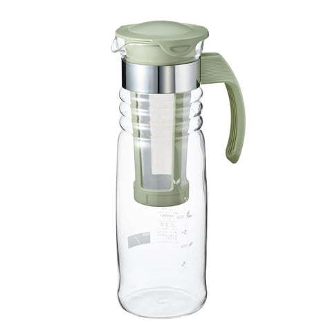 Hario Mizudashi: vaso de vidrio 1200 ml para infusiones frías