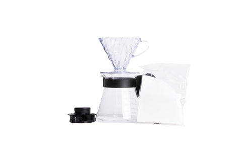 Hario V60-02 Kit de Inicio: preparación fácil de un café sabroso