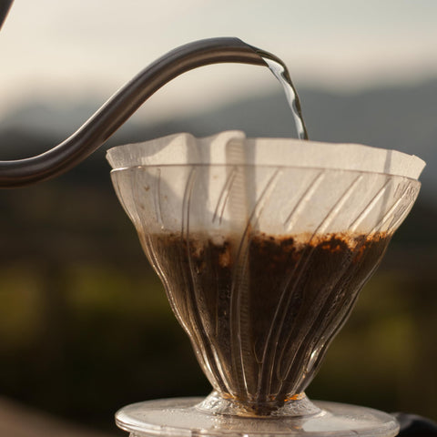 Capacidad 1-4 tazas para café filtrado con Hario V60.