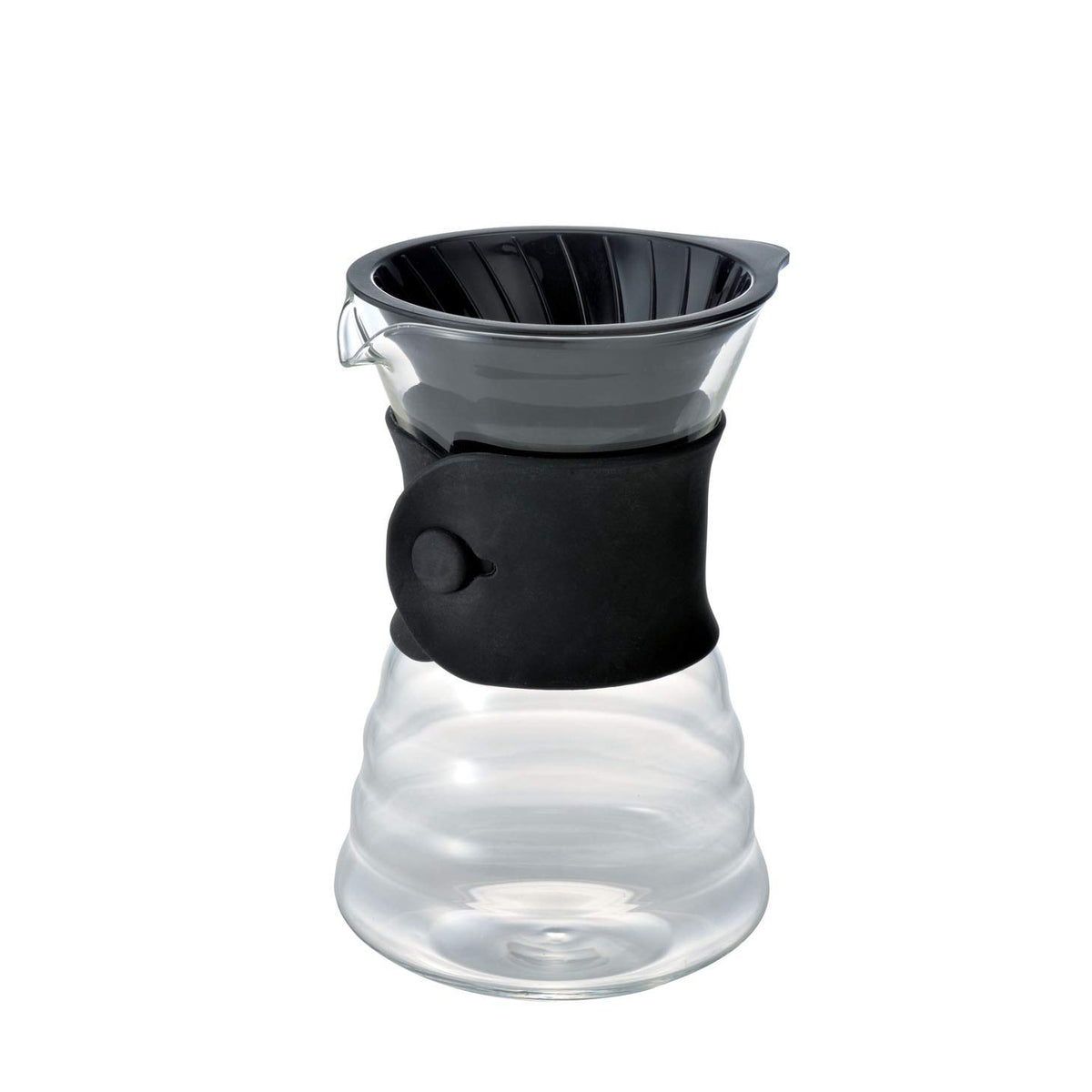 Hario V60 Decantador 700ml negro, ideal para servir café recién hecho
