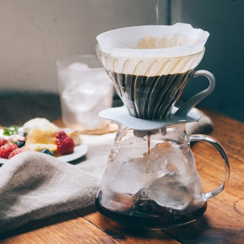 Jarra Hario V60 para ceremonia del cafe, ideal para servir